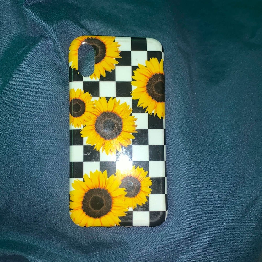 XS/X sunflower phone case